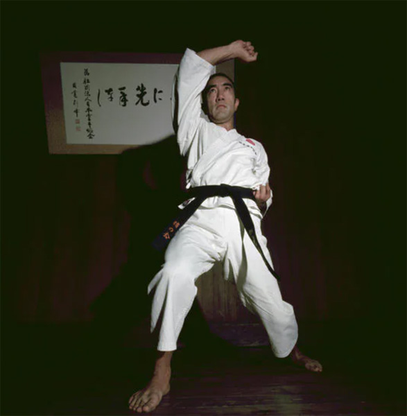 Yukio Mishima Karate Training